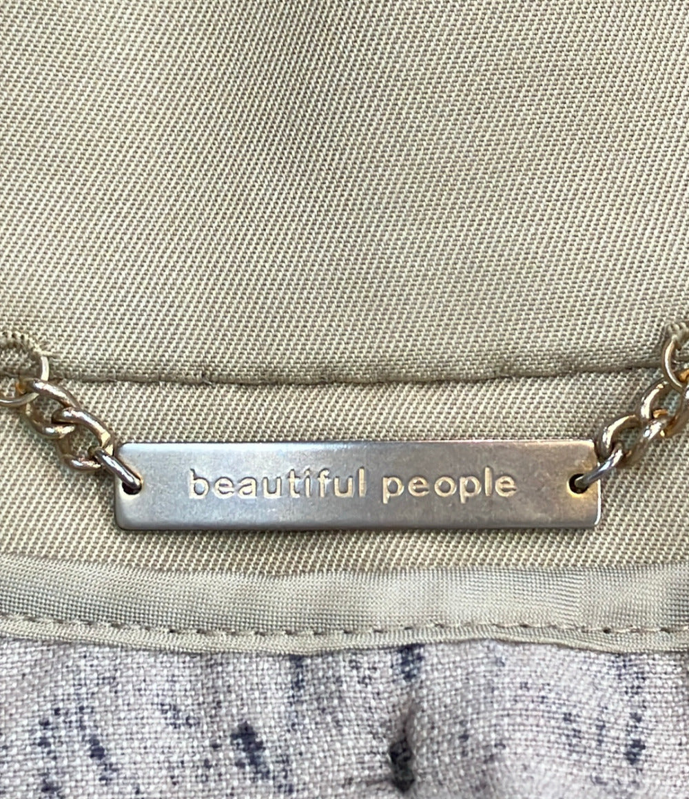 beautiful people トレンチコート レオパード柄ライナー付き キッズ SIZE 140 ビューティフルピープル