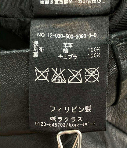 ドゥーズィエムクラス レザーショートパンツ レディース SIZE 38 (L) Deuxieme Classe