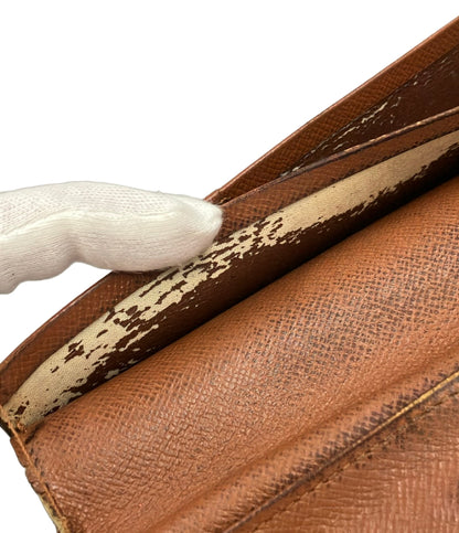 訳あり LOUIS VUITTON 長財布 ポルト バルール カルト クレディ モノグラム M61823 メンズ レディース ルイ・ヴィトン