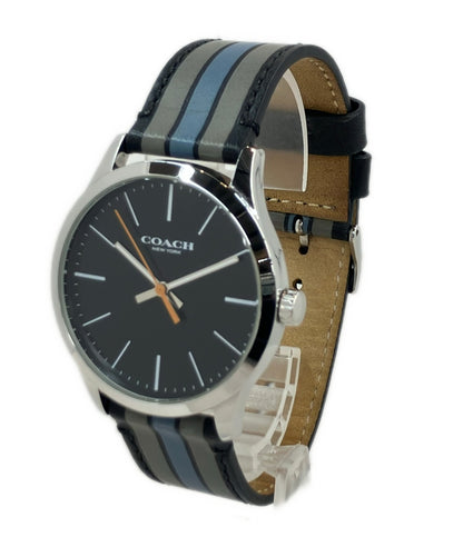 COACH 腕時計 チャールズ クオーツ ブラック CA.118.2.112.1537 メンズ コーチ