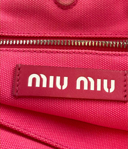 MIUMIU トートバッグ ショルダーバッグ 肩掛け レディース ミュウミュウ