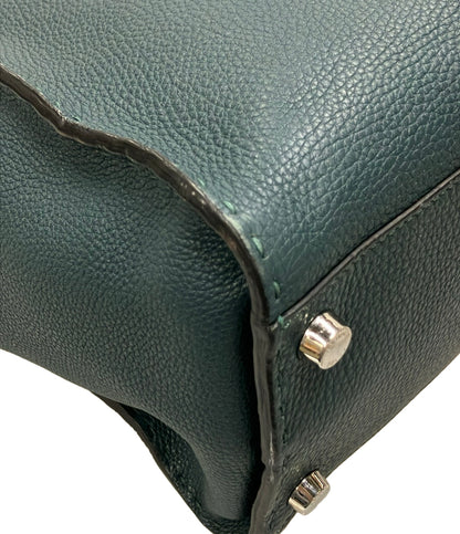 FENDI ハンドバッグ ビジネスバッグ レザー ピーカブー ユニセックス フェンディ