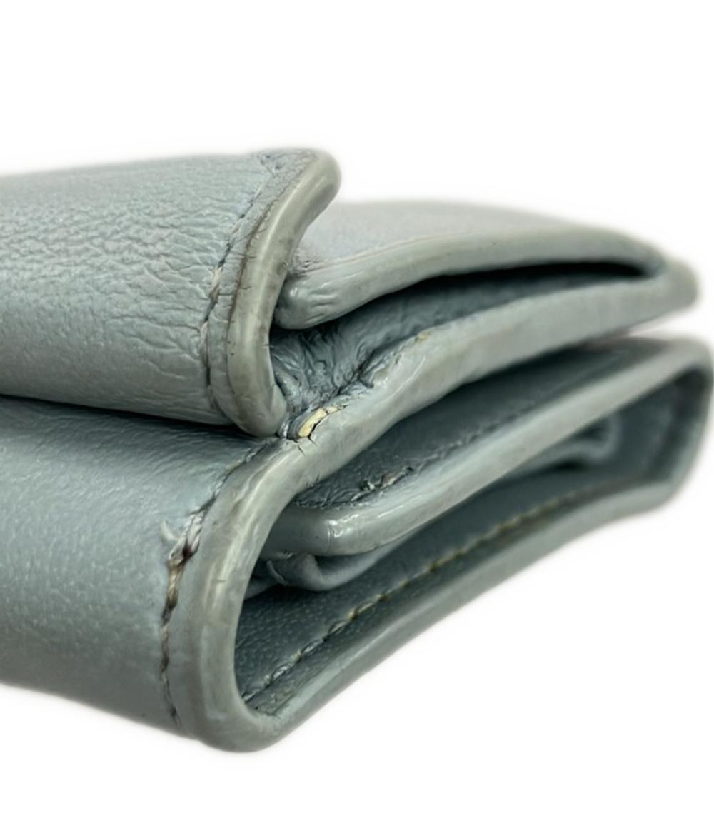 BALENCIAGA 三つ折り財布 レザー ペーパーミニ 391446 4005 レディース バレンシアガ