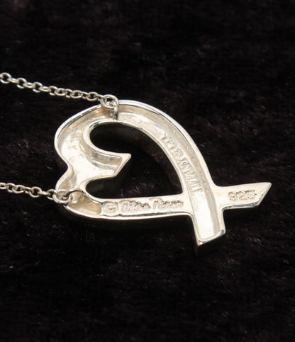 美品 ティファニー ネックレス SV925 ラビングハート パロマピカソ レディース TIFFANY&Co.