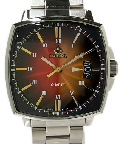 美品 MARSHAL 腕時計 クオーツ MRZ010-MS メンズ マーシャル
