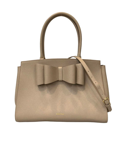 美品 Samantha Thavasa 2way トートバッグ ショルダーバッグ 斜め掛け リボン レディース サマンサタバサ