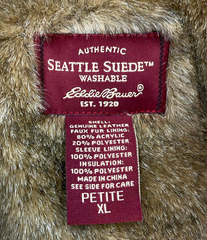 エディー・バウアー スウェードコート レディース SIZE XL (XL) Eddie Bauer