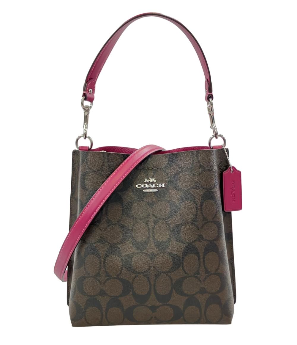 COACH 2WAY ハンドバッグ ショルダーバッグ 斜め掛け シグネチャー CA582 レディース コーチ