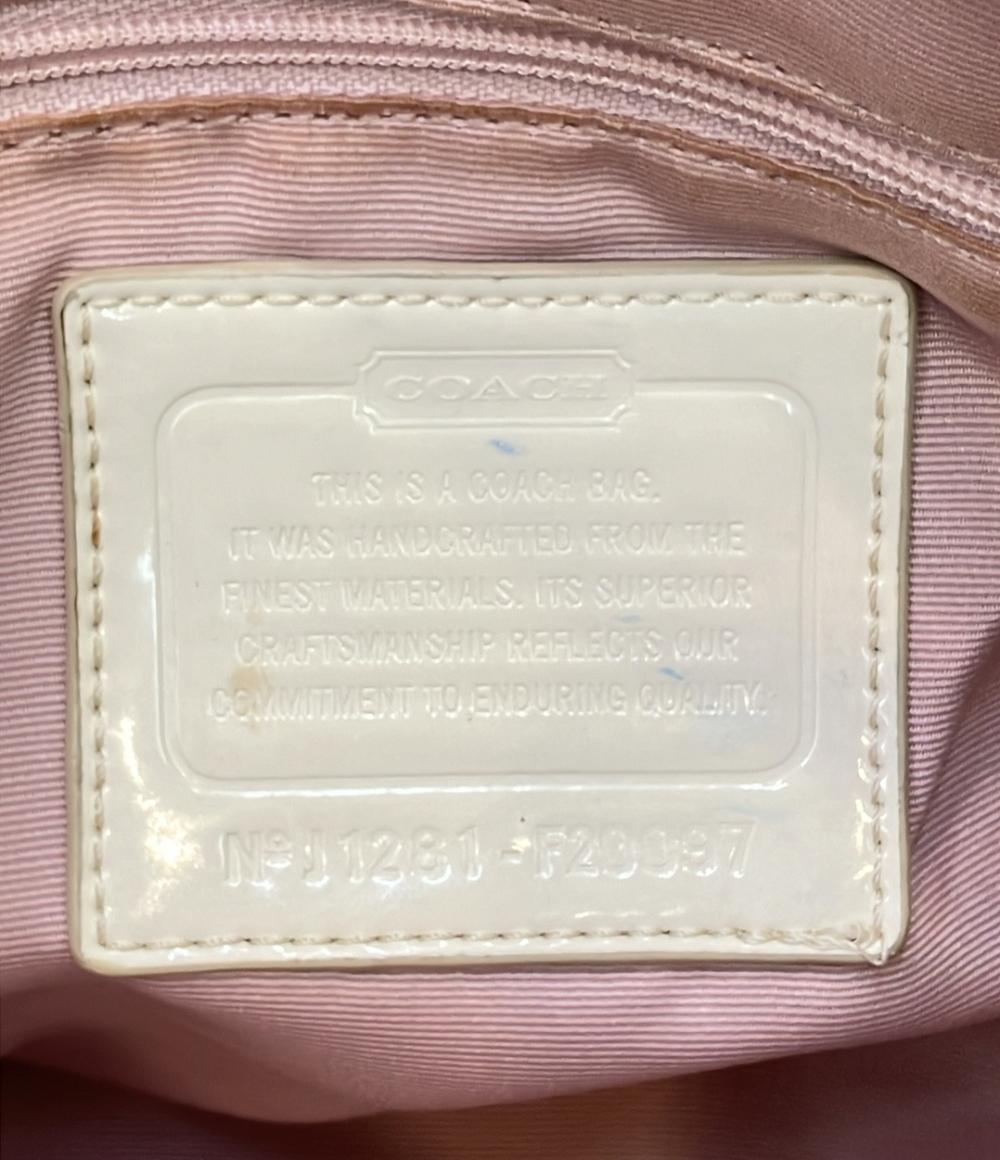 訳あり コーチ トートバッグ ショルダーバッグ 肩掛け シグネチャー F20097 レディース COACH