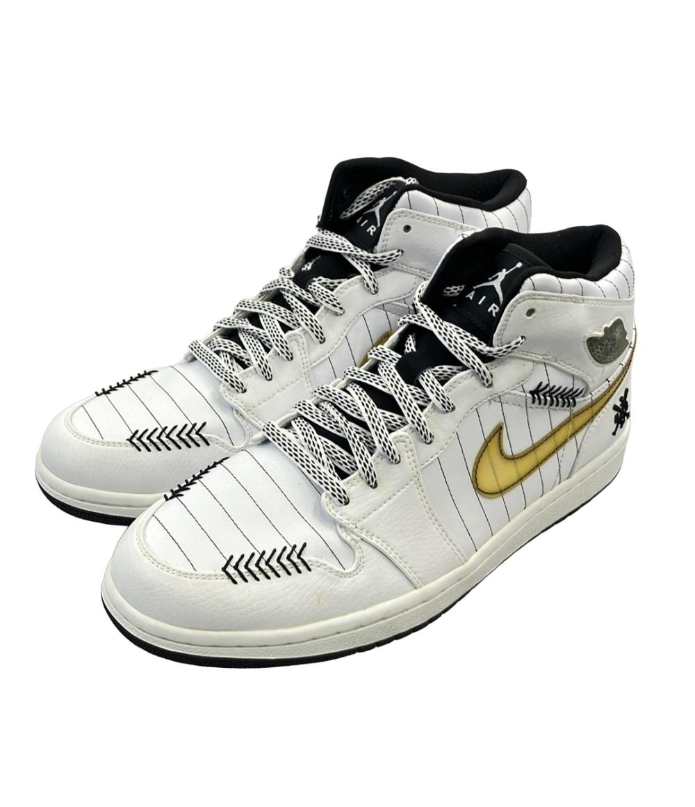 ナイキ ミドルカットスニーカー ベースボール オープニングデイパック 野球 AIR JORDAN 1 325514-102 メンズ SIZE 28.5 (XL) NIKE NIKE ミドルカットスニーカー ベースボール オープニングデイパック