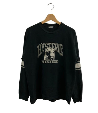 ヒステリックグラマー リブ付き長袖Tシャツ メンズ SIZE M (M) HYSTERIC GLAMOUR