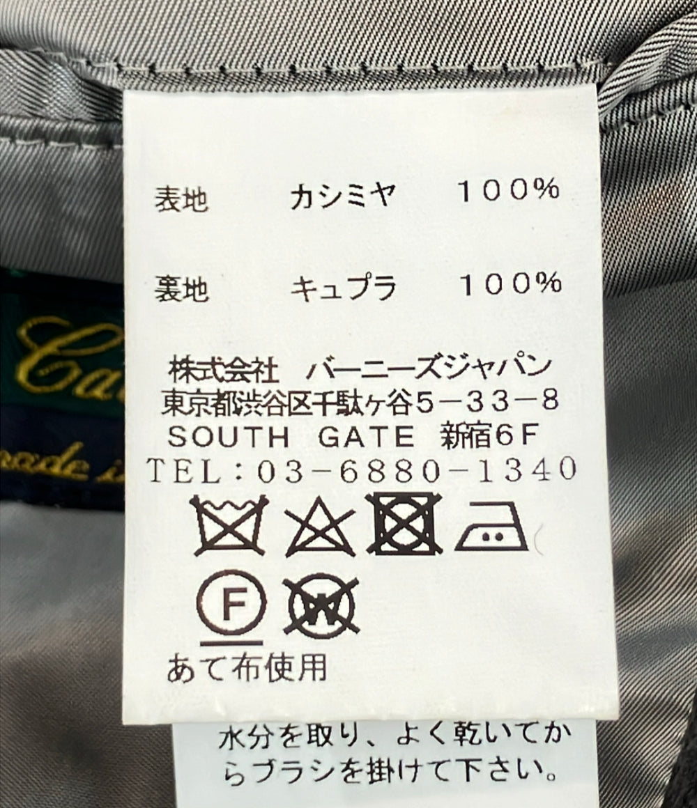 BARNEYS NEWYORK ステンカラーコート カシミヤ メンズ SIZE 52 バーニーズニューヨーク