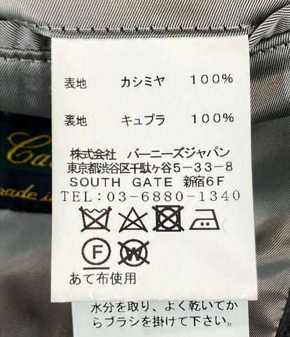 BARNEYS NEWYORK ステンカラーコート カシミヤ メンズ SIZE 52 バーニーズニューヨーク