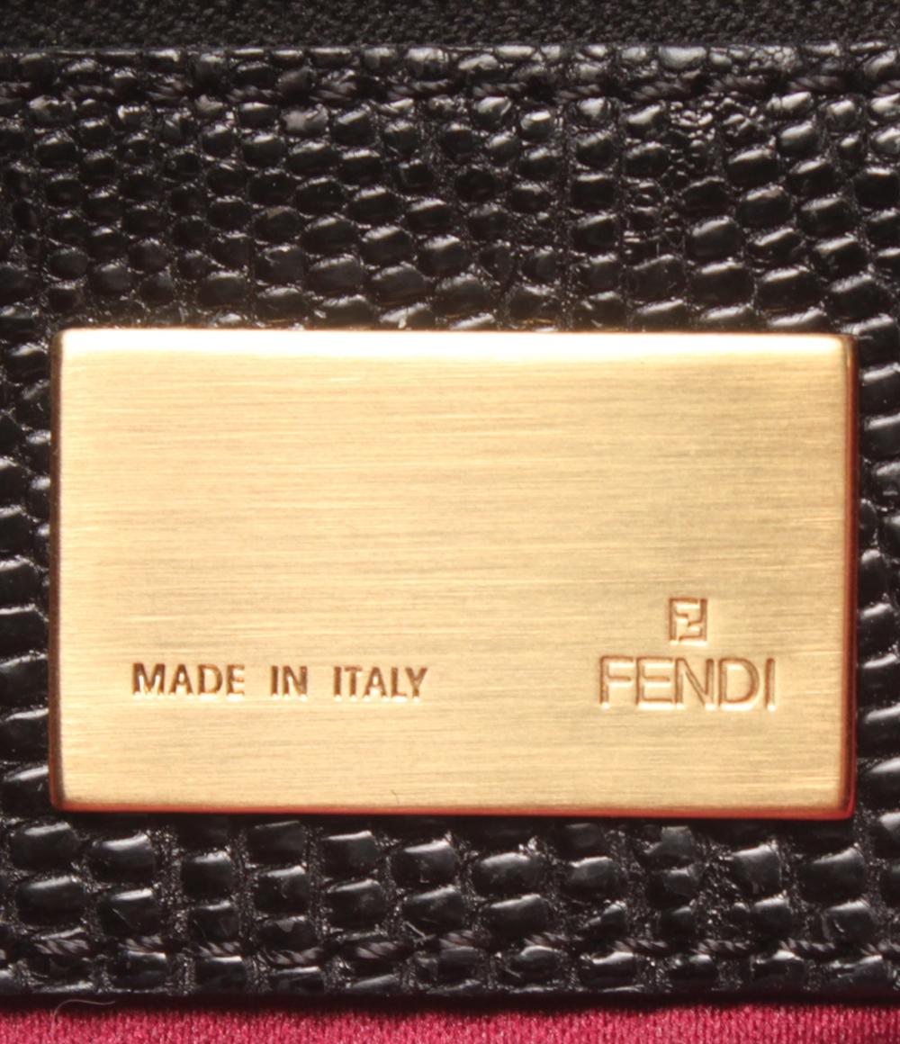 訳あり FENDI ハンドバッグ ショルダーバッグ 肩掛け ビーズ マンマバケット レディース フェンディ