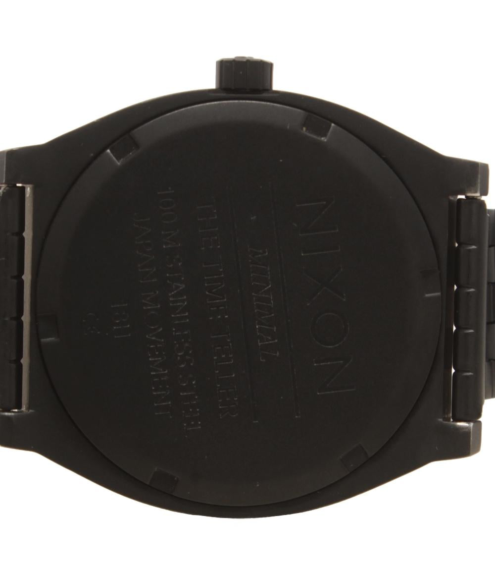 NIXON 腕時計 MINIMAL クオーツ ブラック メンズ ニクソン
