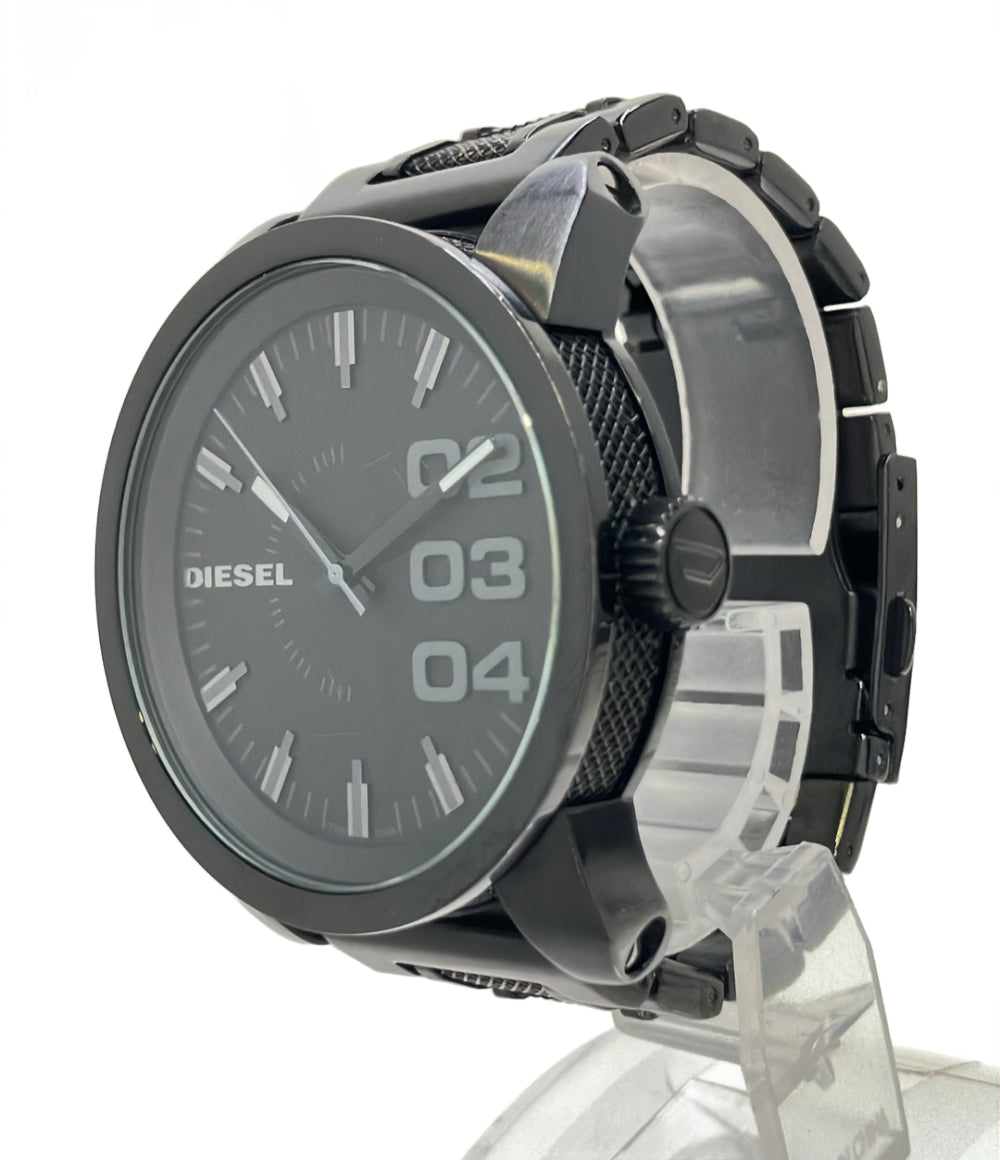 DIESEL 腕時計 クオーツ ブラック DZ-1371 メンズ ディーゼル