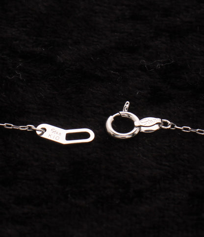 美品 STAR JEWELRY ネックレス K10 ダイヤ 0.02ct レディース スタージュエリー