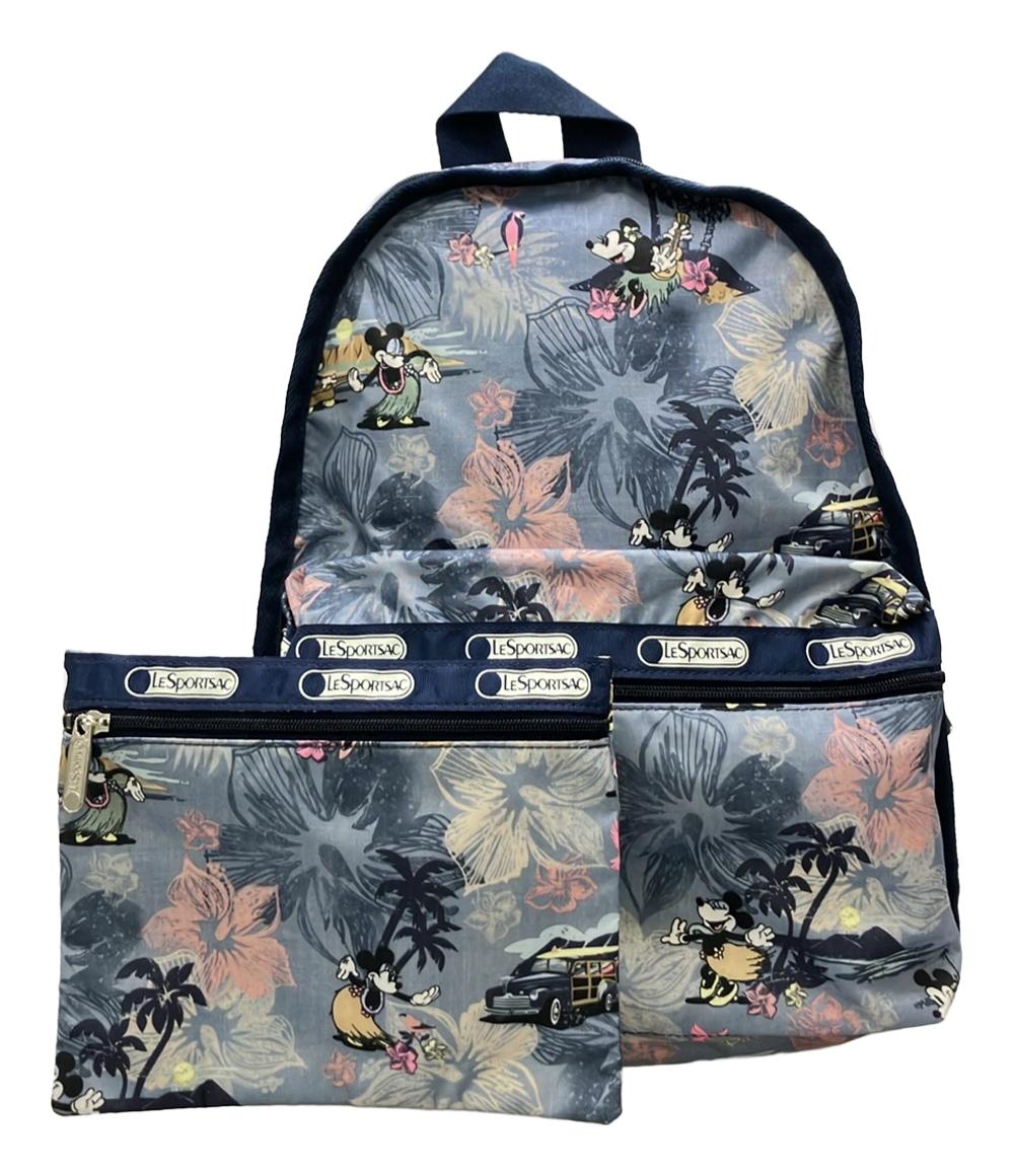 美品 LeSportsac Disney リュック レディース レスポートサック ディズニー