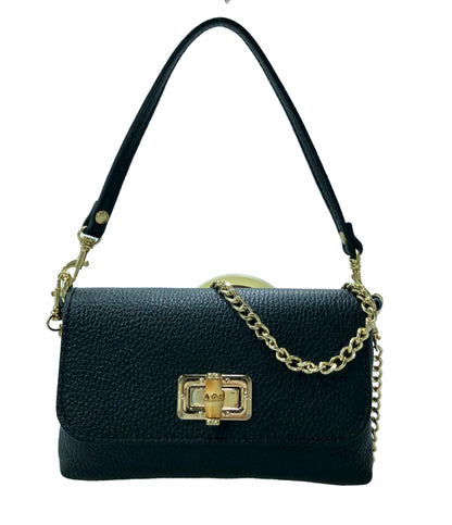 美品 LAURA DI MAGGIO 2WAYハンドバッグ ショルダーバッグ チェーンショルダー レディース ローラ ディ マッジオ