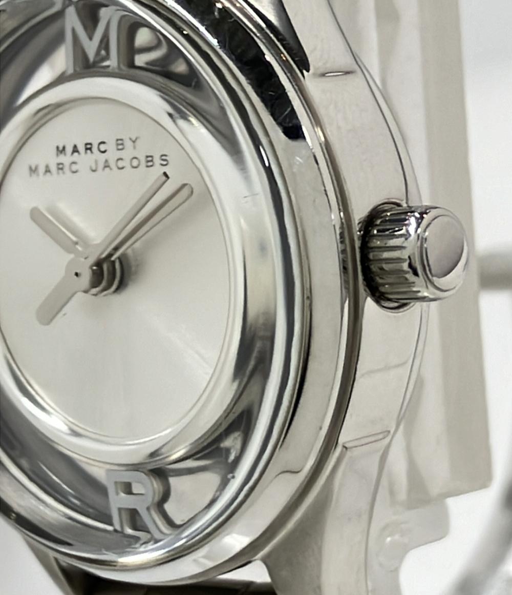 マークバイマークジェイコブス 腕時計 クオーツ シルバー MBM3416 レディース MARC BY MARC JACOBS