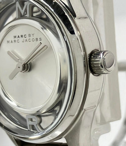 マークバイマークジェイコブス 腕時計 クオーツ シルバー MBM3416 レディース MARC BY MARC JACOBS