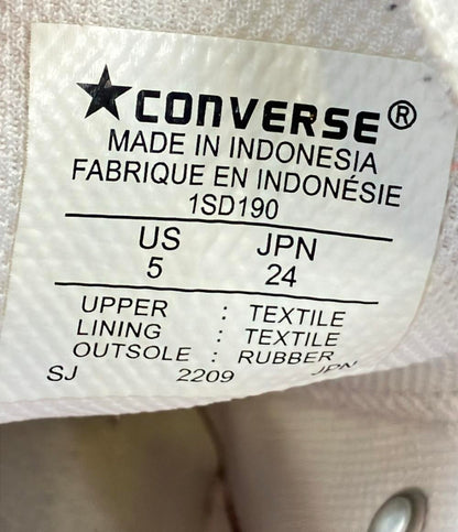 CONVERSE ローカットスニーカー 厚底 レディース SIZE 24.0 (L) コンバース