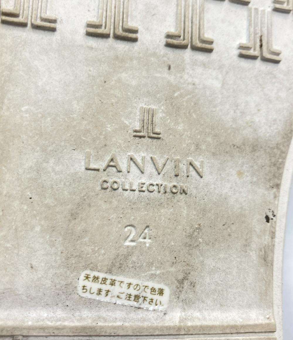 LANVIN collection ローカットスニーカー スエード レディース SIZE 24.0 (L) ランバン コレクション