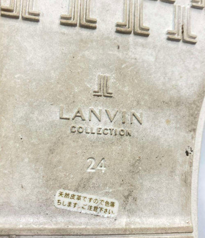 LANVIN collection ローカットスニーカー スエード レディース SIZE 24.0 (L) ランバン コレクション