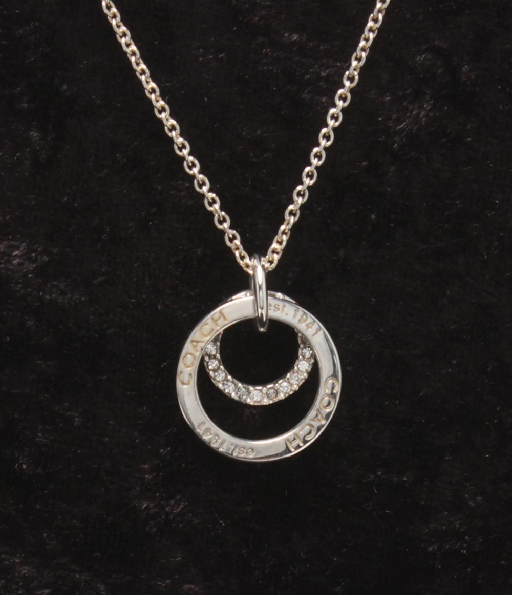 コーチ ネックレス SV925 サークル レディース COACH