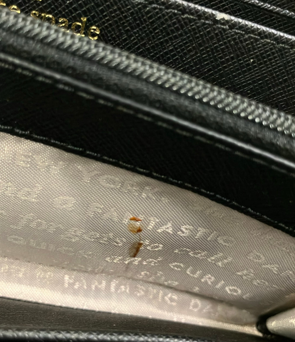 Kate Spade ラウンドファスナー長財布 レザー レディース ケイトスペード
