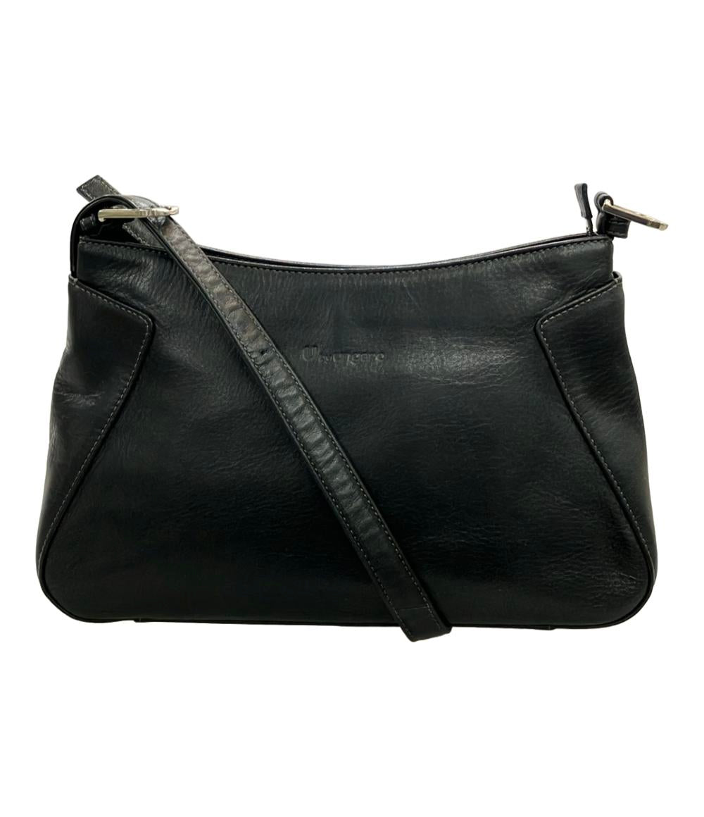 美品 U by ungaro ショルダーバッグ 斜め掛け レザー レディース ユーバイウンガロ