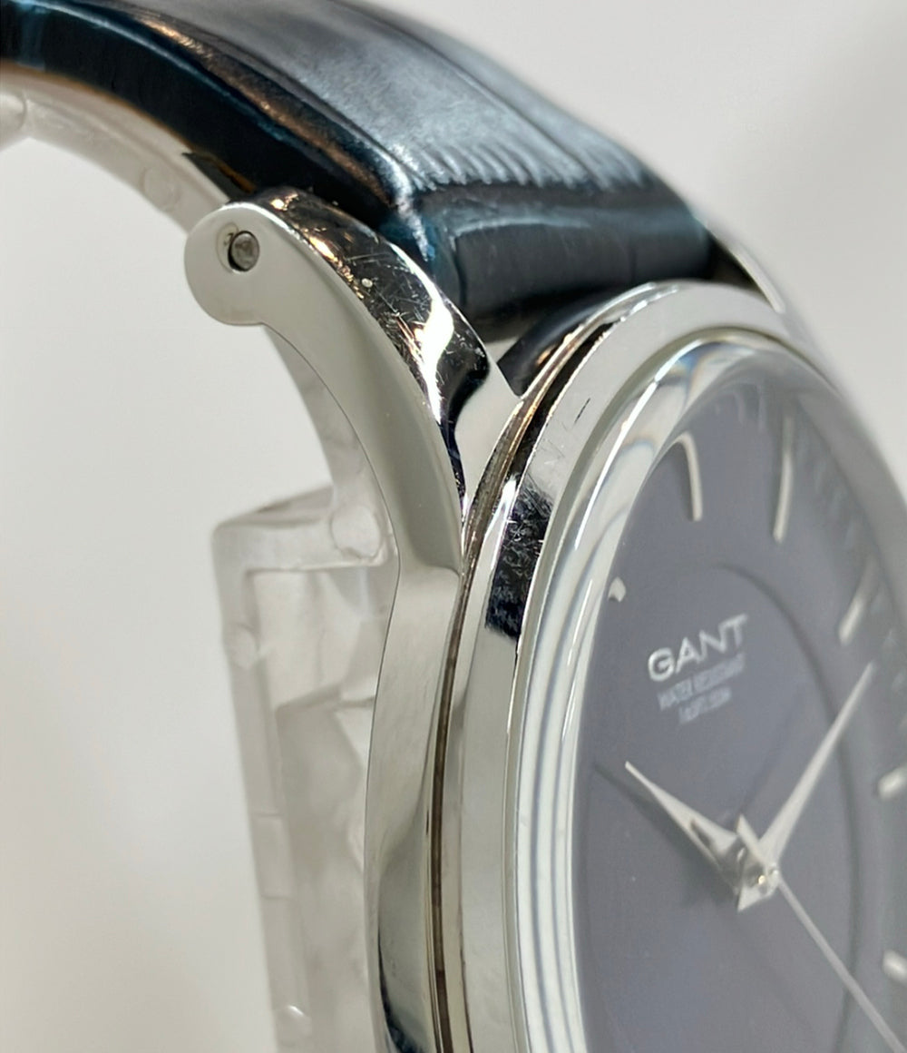GANT 腕時計 クオーツ ネイビー GT004 メンズ ガント