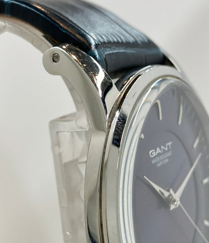GANT 腕時計 クオーツ ネイビー GT004 メンズ ガント