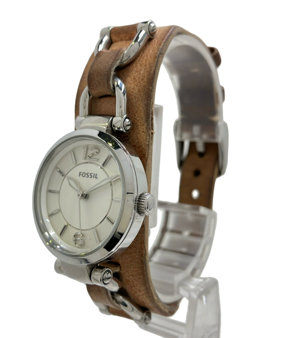 FOSSIL 腕時計 クオーツ シルバー ES3854 レディース フォッシル