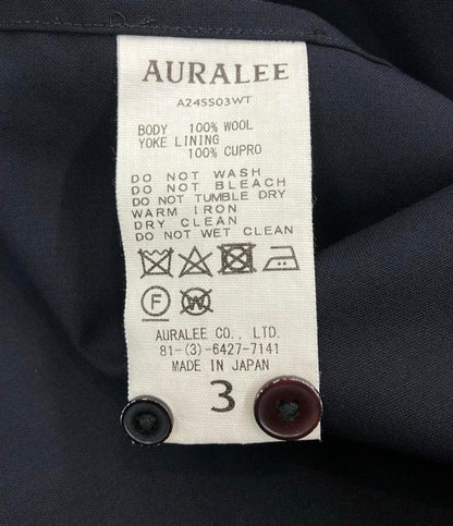 AURALEE 長袖シャツ メンズ SIZE 3 オーラリー