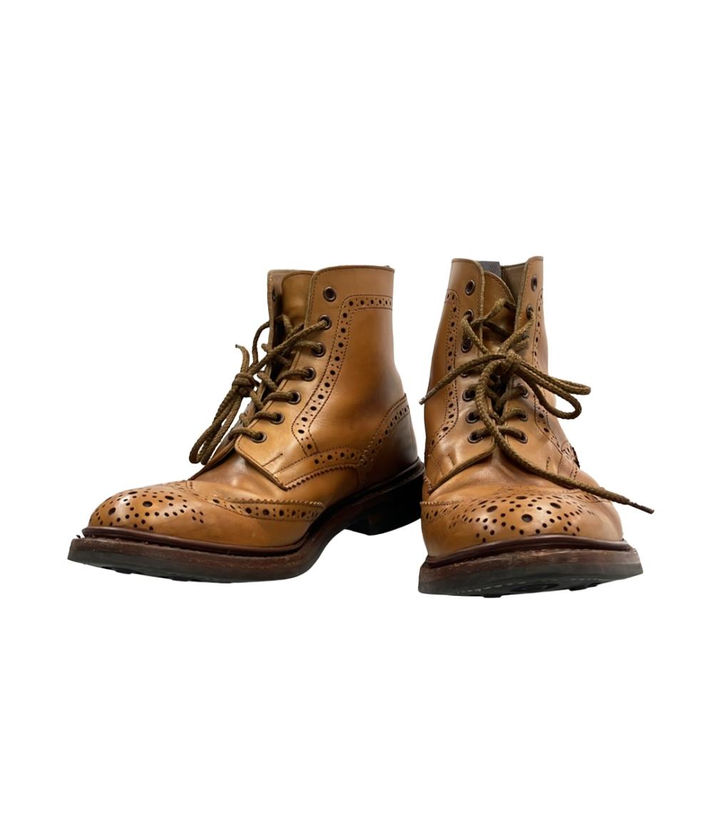 トリッカーズ ショートブーツ ウィングチップ メンズ SIZE 8 (M) Tricker's