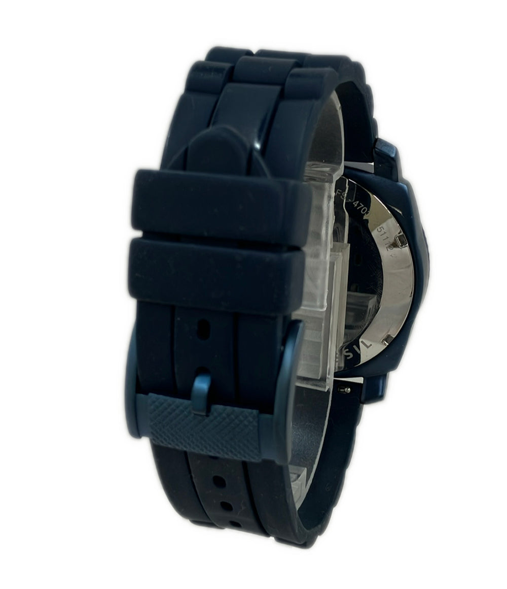 FOSSIL 腕時計 クオーツ ネイビー系 FS-4703 メンズ フォッシル