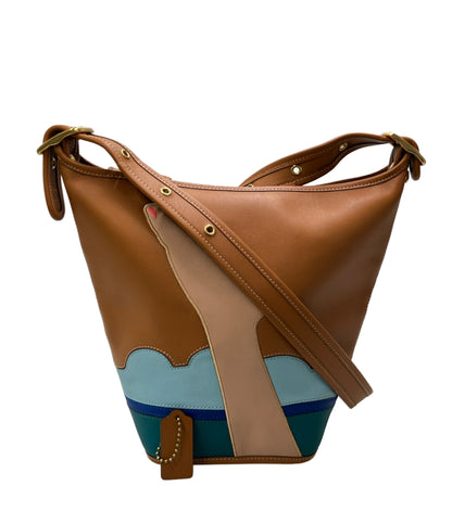美品 COACH Tom Wesselmann ショルダーバッグ 斜め掛け レザー CA129 レディース コーチ トムウェッセルマン