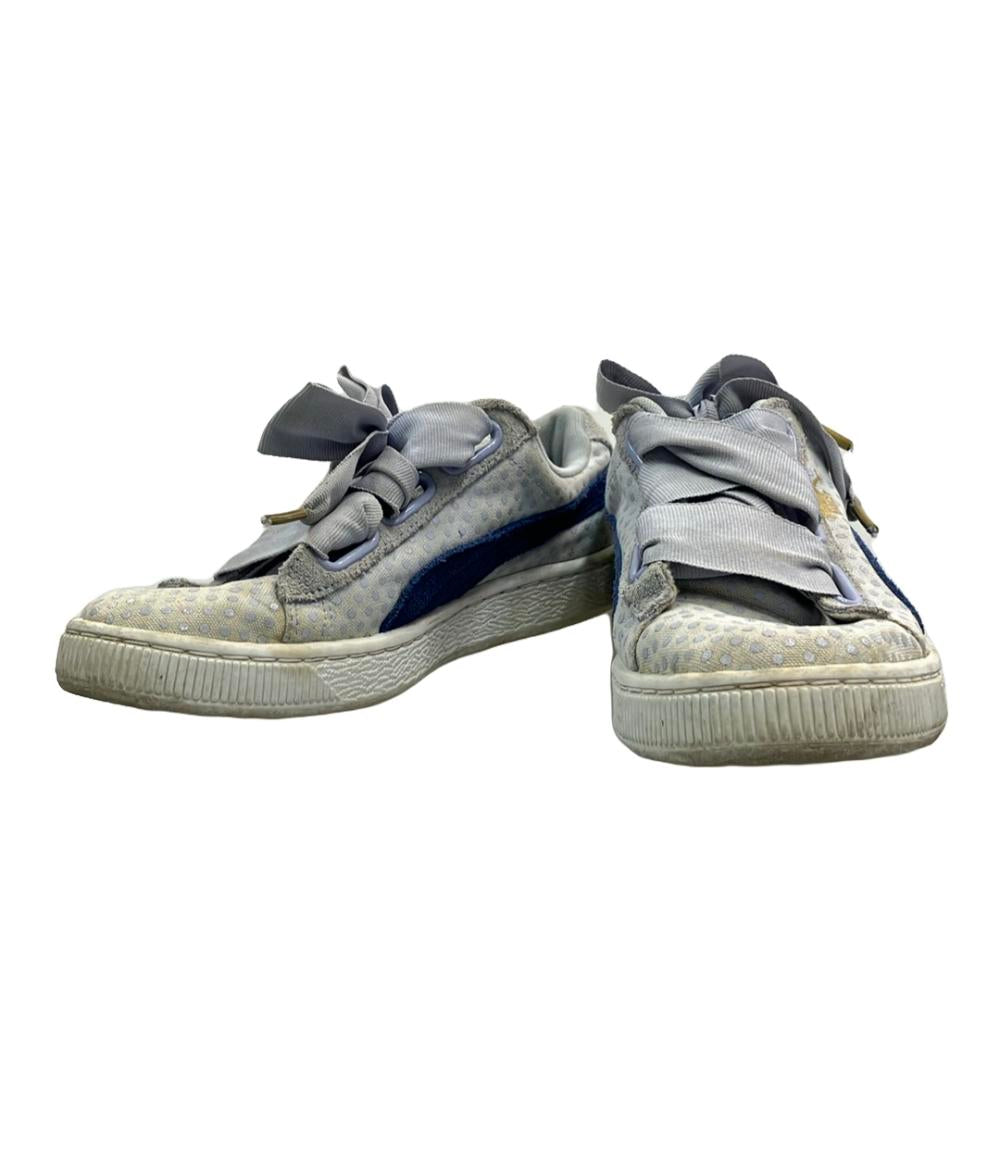 プーマ ローカットスニーカー バスケットハート デニム レディース SIZE 25 (XL) PUMA