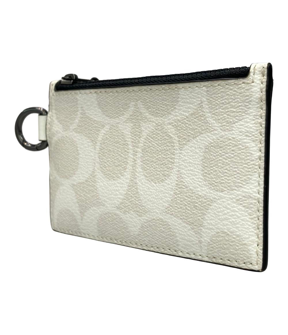 コーチ コインケース カラビナ付き シグネチャー メンズ COACH