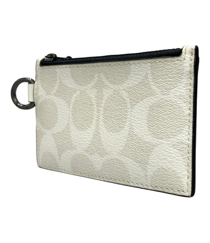 コーチ コインケース カラビナ付き シグネチャー メンズ COACH