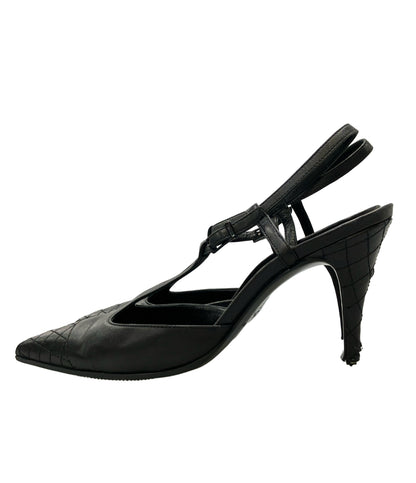 CHANEL Tストラップサンダル レディース SIZE 35 1/2 シャネル