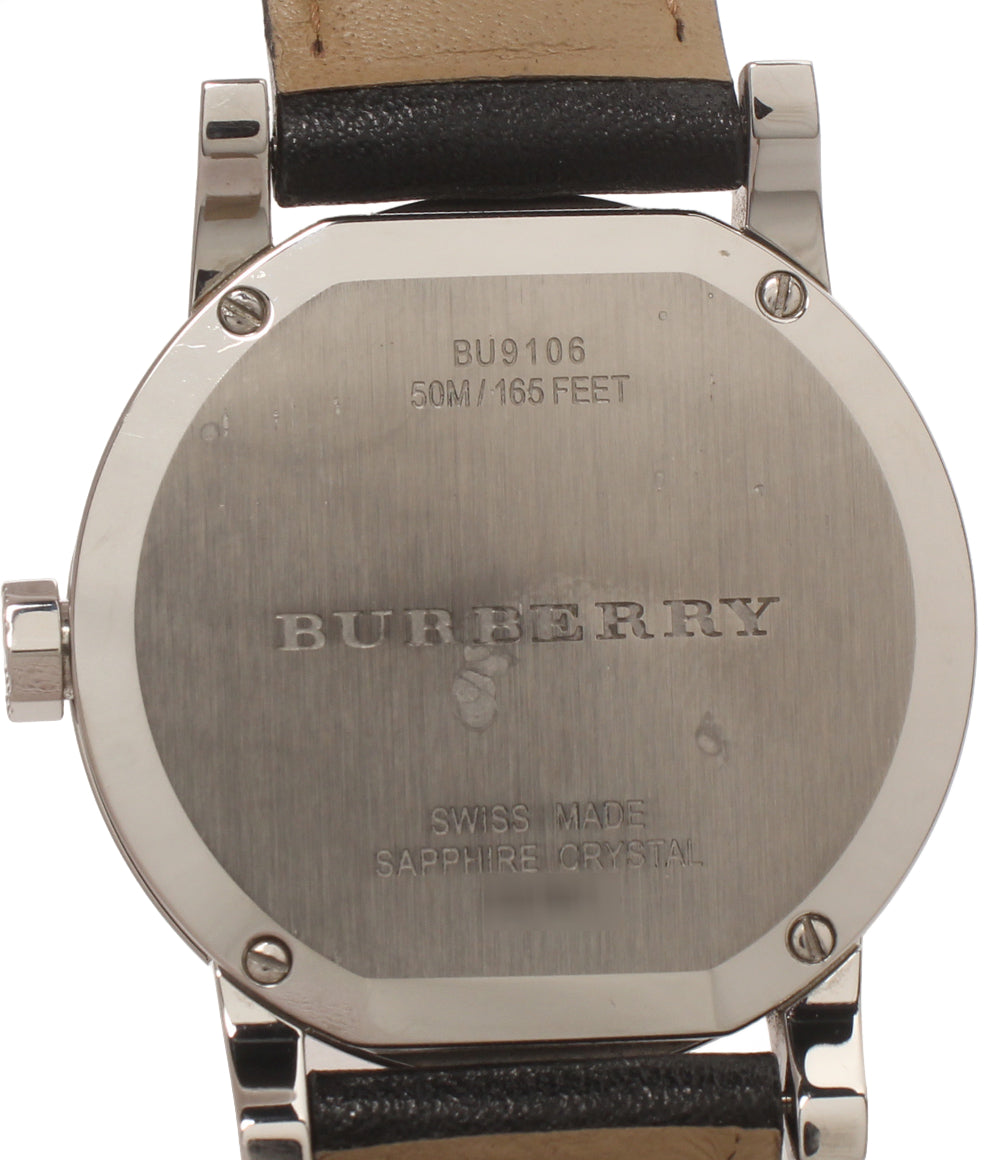 BURBERRY 腕時計 クオーツ シルバー BU9106 レディース メンズ バーバリー
