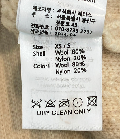 EENK Vネック ニットベスト レディース SIZE XS/S インク