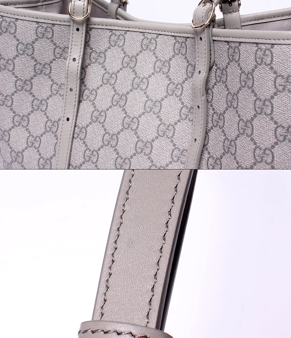 美品 GUCCI スモール トートバッグ 2WAY ハンドバッグ ショルダーバッグ 肩掛け 斜め掛け GGエンブレム 815214 520981 レディース グッチ