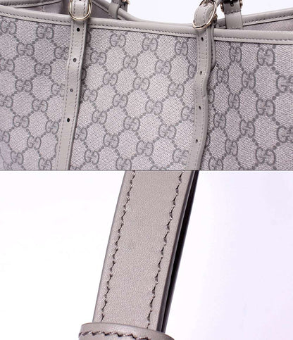 美品 GUCCI スモール トートバッグ 2WAY ハンドバッグ ショルダーバッグ 肩掛け 斜め掛け GGエンブレム 815214 520981 レディース グッチ