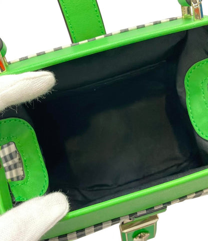 Kate Spade 2WAY ハンドバッグ ショルダーバッグ 斜め掛け レメディギンガムスモールトップ レディース ケイトスペード