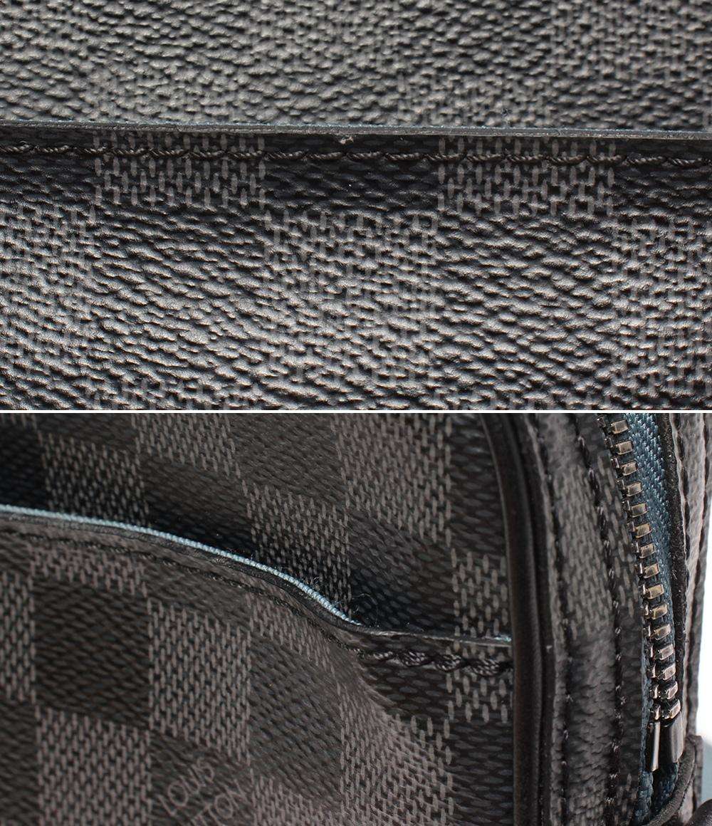 ルイ・ヴィトン ショルダーバッグ 斜め掛け アルファ メッセンジャー ダミエ グラフィット N40188 メンズ LOUIS VUITTON