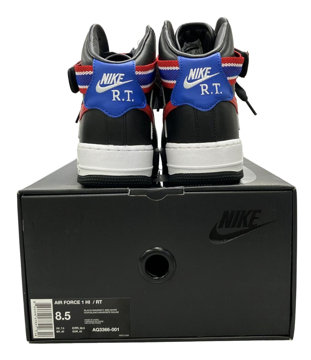 美品 NIKE ハイカットスニーカー エアフォース1 ハイ RT AQ3366-001 メンズ SIZE 26.5 ナイキ