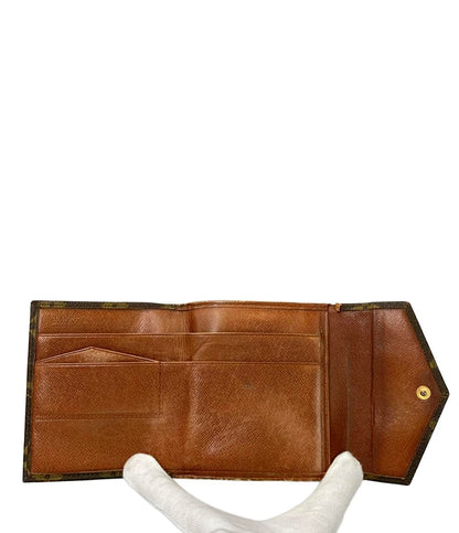 LOUIS VUITTON ダブルホック 二つ折り財布 モノグラム ポルトモネ ビエ M61660 レディース ルイ・ヴィトン